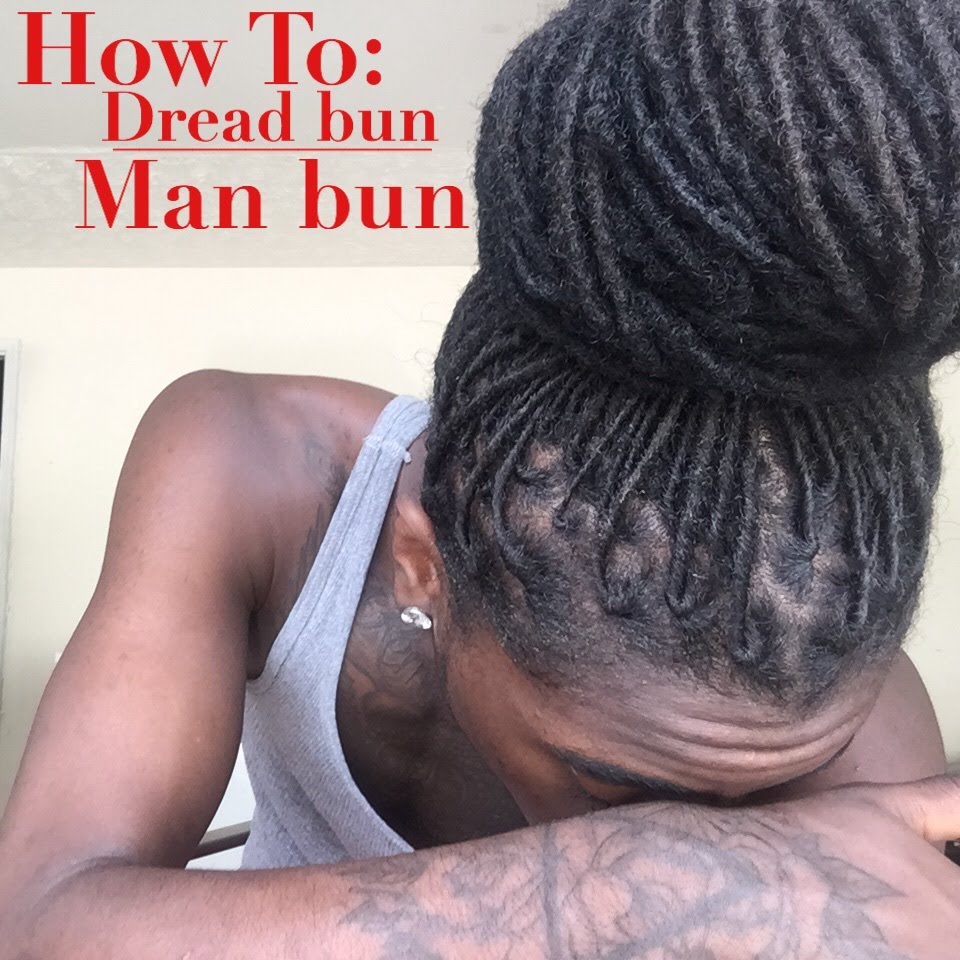 How To Man Bun Top Knot Tutorial W Undercut Dreadlock