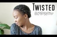 Dreadlock Hairstyles – Easy 2 minute Twisted Crown l SoulfulStylist