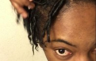 Growing dreads with natural hair that has heat damage