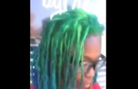 Haircolor  Dye On Sister Locs, Dreads  No Tutorial