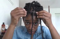 How To Re-twist your Locs / Dreadlocks at Home