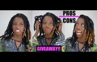 PROS AND CONS OF THICK LOCS / DREADLOCKS *GIVEAWAY* ( thicker #locs: retwisting, freeforming)