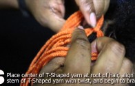 Yarn Locs Tutorial! Here are 10 Easy Steps on How To Do Yarn Locs.