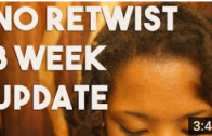 8 Weeks Without Retwisting My Thick Locs | #NuGrowthChallenge