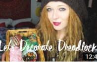 Decorating Dreadlocks + My Collection Of Beads & Hats