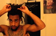 How to tie dreads
