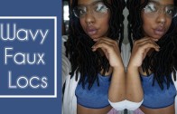 Protective Style || Waving/Curling My Faux Locs