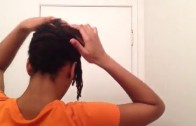 Dreads/Lock Style for Short Medium and Long Dreads (Quick n Easy)