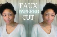 Faux Tapered Cut for Short Mini Twist (Starter Locs)