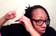 Faux Bleached Loc tips!!