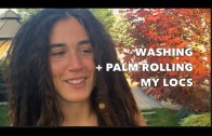 HOW TO WASH & PALM ROLL DREADLOCKS